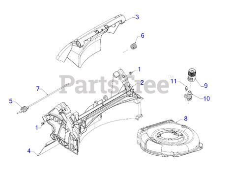 craftsman  lawn mower parts diagram reviewmotorsco