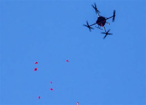 nasa tests drone swarms uas vision
