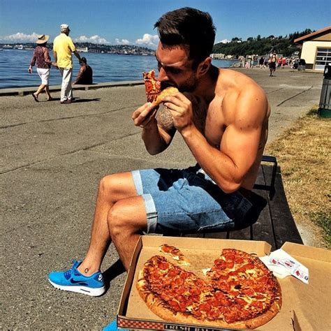 hot guy eats pizza around the world popsugar australia love and sex