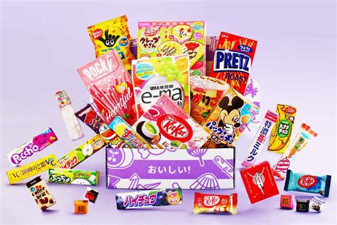 japan candy box monthly box full  quirky japanese sweets  snacks