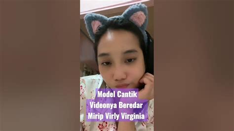 Viral Model Cantik Virly Virginia Youtube