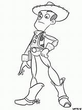 Woody sketch template