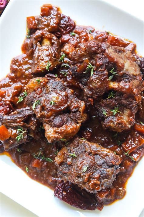 red wine and chipotle braised oxtails recipe in 2020