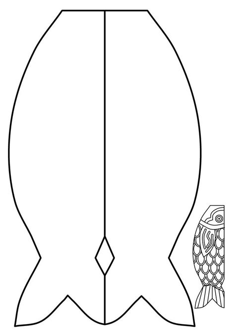 koinobori fish template clip art library