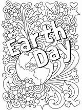 Earth Coloring Pages Kids Colouring Projects Color Printable Advertisement Post Do April Adults sketch template