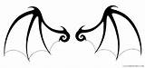 Bat Coloring Wings Coloring4free Related Posts sketch template