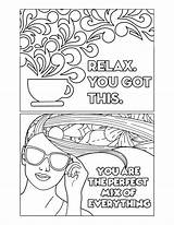 Postcards Charming sketch template