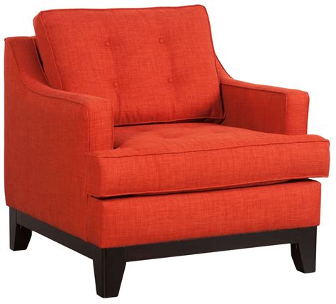 chicago burnt orange arm chair  zuo mod  coleman furniture