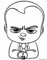 Boss Baby Coloring Pages Printable Print Color sketch template