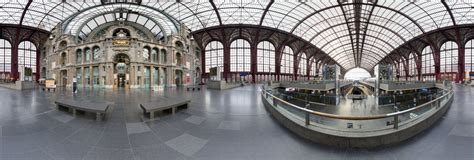 antwerp central station belgium  panorama cities