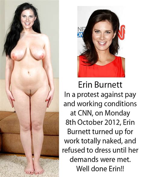 Erin Burnett Cnn Bimbo Showing Off Her Tits And Ass Fakes 22 Pics
