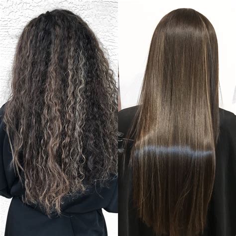 brazilian blowout hairbyelena keratin hair treatment long silky hair hair treatment