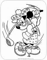 Mickey Disneyclips Misc Golfing sketch template