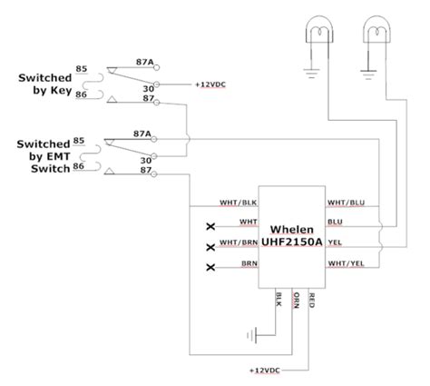 whelen  series light bar wiring diagram