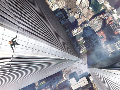 Movie Poster For The Walk About Wtc Tight Roper Puts Twin