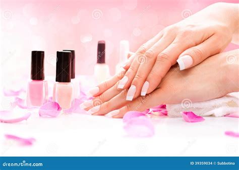 manicure  hands spa stock photo image  massage