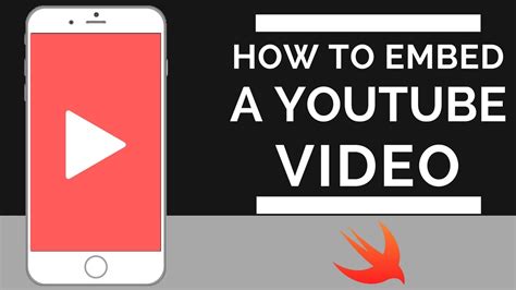 embed youtube video   app youtube