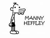 Wimpy Kid Diary Coloring Manny Characters Pages Print Heffley Greg Susan Clipart Comments Heffly Parklands Room Library sketch template