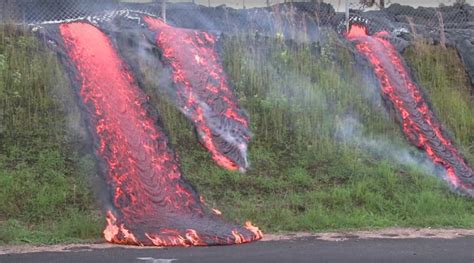 Watch Unstoppable Lava Flow Wreak Havoc On Nearly Anything It Crosses