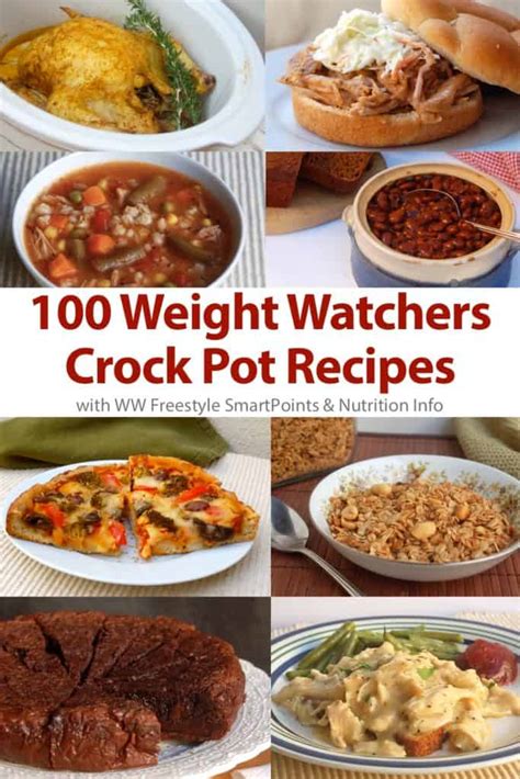 100 Ww Crock Pot Recipes Freestyle Smartpoints Simple