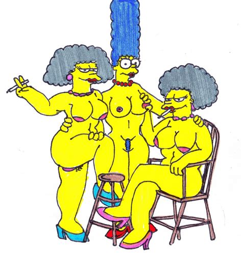 pic979981 marge simpson patty bouvier selma bouvier the simpsons xiro simpsons adult