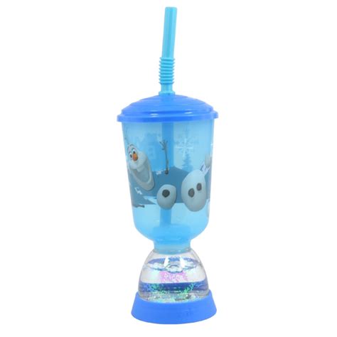 Disney Frozen Olaf Fun Float Drinks Tumbler And Straw With