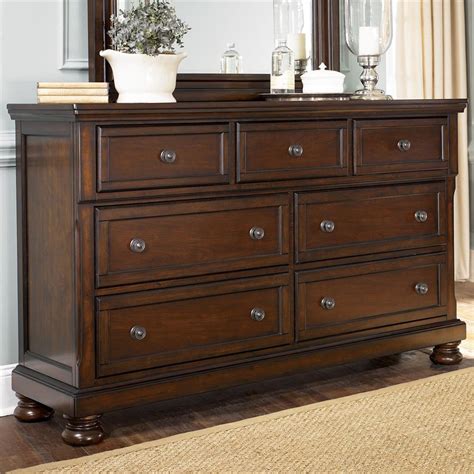 ashley furniture porter  drawer dresser rifes home furniture dressers