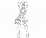 Harley Quinn Coloring Pages Printable Arkham Batman Kids City Harlequin Disney Weapon Dc Character Girls Sketch Another Drawings Super Startcoloring sketch template