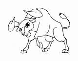 Coloringcrew Bull Fighting Spanish Coloring sketch template