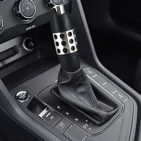 black aluminum gear stick shift knob  automatic transmission shifter car  ebay