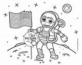 Astronauts Astronaut Printable Flag sketch template