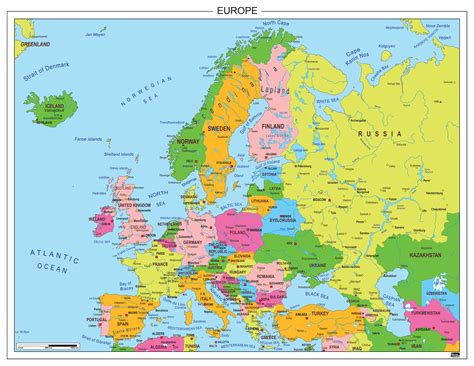 europakaart  kaarten en atlassennl