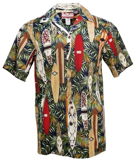 vintage boards mens hawaiian aloha shirt in navy clothes