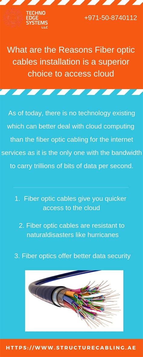 reasons fiber optic cables installation   superior choice  access cloud