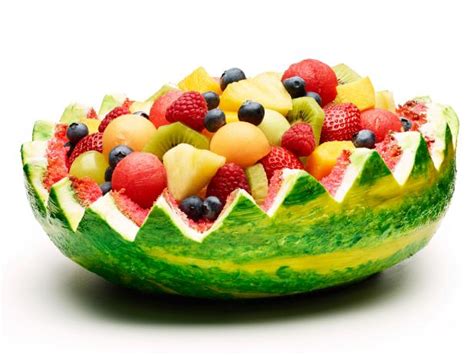 watermelon fruit basket cake recipe food network kitchen
