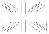 Engeland Landen Vlag Kleurplaten Engelse Kleurplaat Bandeira Inglaterra Unido Flevoland Colouring Sparklebox sketch template