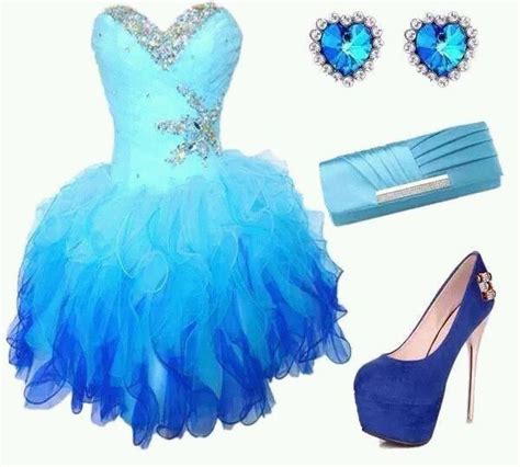 blue   heart  pretty blue dress cute dresses dresses