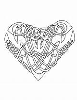 Coloring Celtic Pages Knotwork Getcolorings sketch template
