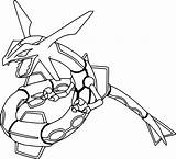Rayquaza Legendaire Légendaire Pokémon Effortfulg Groupe Geniales Sencillos Colorier Danieguto Tudodesenhos Tolles sketch template