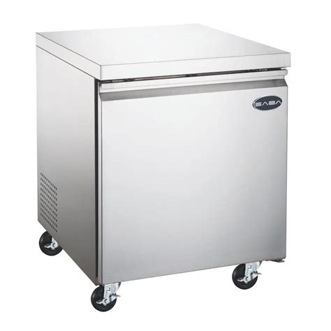 Saba 6 3 Cu Ft Chest Freezer Stainless Steel In The Chest Freezers