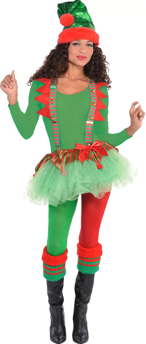 women s elf christmas costume accessories party city
