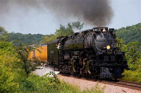 years   tracks  worlds largest steam locomotive roars wgno
