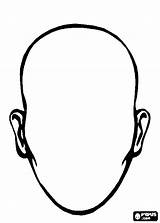 Face Blank Outline Human Drawing Coloring Getdrawings sketch template