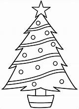 Tree Christmas Printable Template Templates Coloring Pdf Colouring Pages sketch template