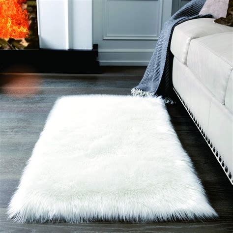 super soft household fluffy rug faux fur area rug fur rugs  bedroom