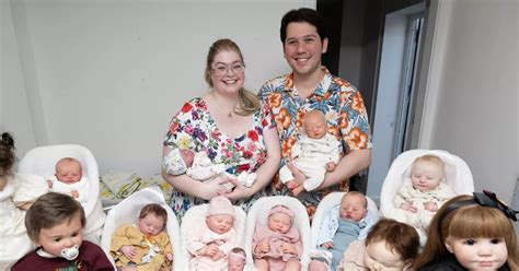 couple spend    fake babies   years preparing  real