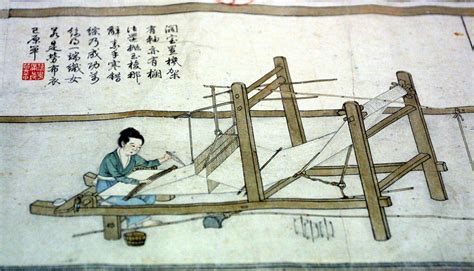 silk making  ancient china sericulture weaving textile world weaving art