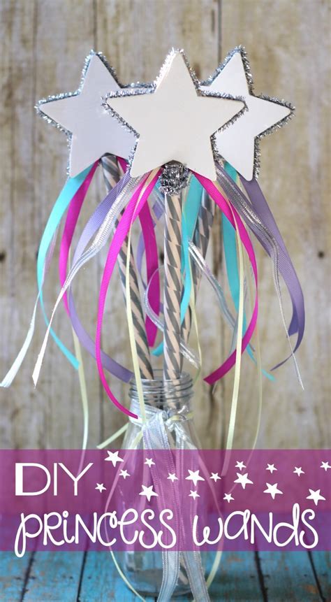 simple and fun diy princess wands for that little princess in your life