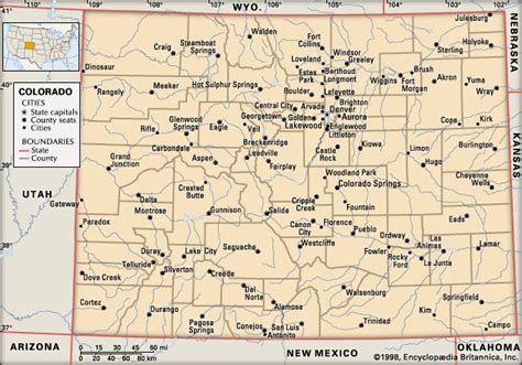 map political map  colorado kids encyclopedia childrens