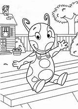 Backyardigans Uniqua Criatura Creatura sketch template